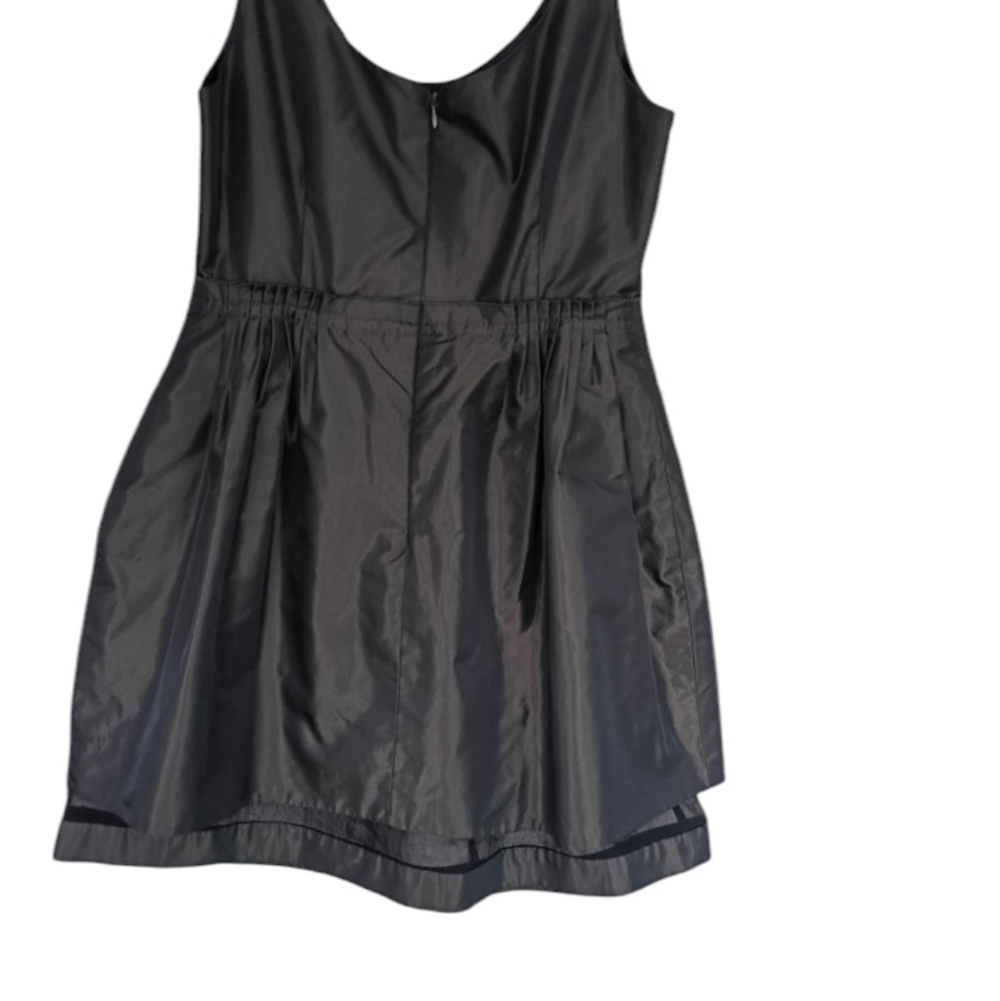 BCBGeneration Black Iridescent Spaghetti Strap Ev… - image 5